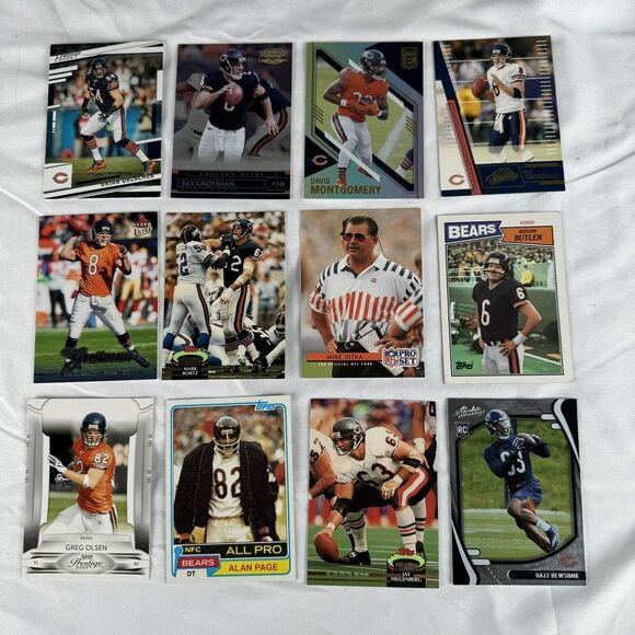 Chicago Bears Football 12 Card NM Lot - Picture 1 of 13